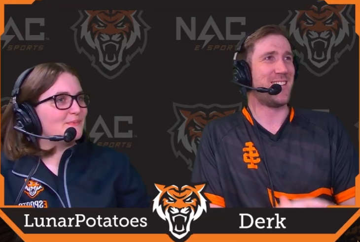 Esports broadcast production team